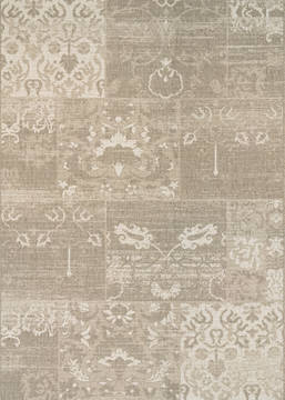 Couristan AFUERA Beige Runner 2'2" X 7'10" Area Rug 55690609022710U 807-125416