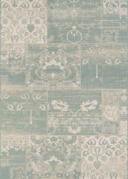 Couristan AFUERA Beige Rectangle 2x4 ft Polypropylene Carpet 125424