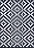Couristan AFUERA Grey 92 X 125 Area Rug 84089008092125T 807-125485 Thumb 0