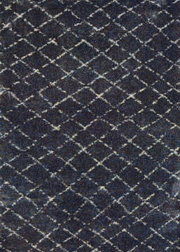 Couristan BROMLEY Blue Runner 6 to 9 ft Polypropylene Carpet 125569