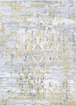 Couristan CALINDA Grey Rectangle 3x5 ft Polypropylene Carpet 125668