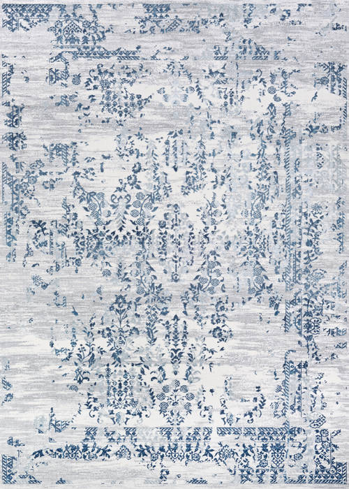 Couristan CALINDA Blue 66 X 96 Area Rug 51950758066096T 807-125677 Image 0