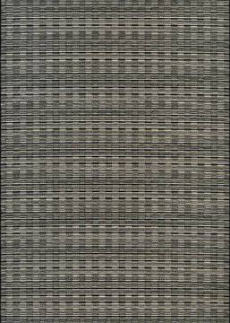 Couristan CAPE Black Runner 6 to 9 ft Polypropylene Carpet 125702