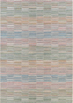 Couristan CAPE Multicolor Rectangle 7x10 ft Polypropylene Carpet 125762