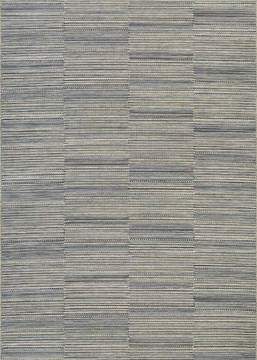 Couristan CAPE Black Rectangle 2x4 ft Polypropylene Carpet 125848