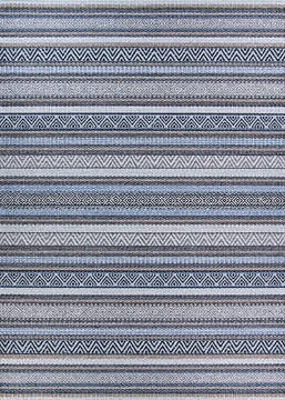 Couristan CAPE Grey Rectangle 2x4 ft Polypropylene Carpet 125897