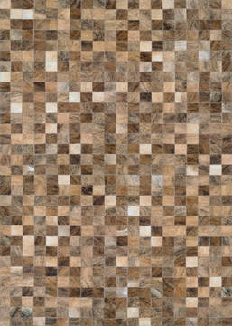 Couristan CHALET Brown Rectangle 3x5 ft Hand Crafted Carpet 125940