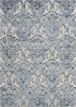 Couristan CIRE Blue Runner 2'7" X 7'6" Area Rug 39296561027076U 807-126054