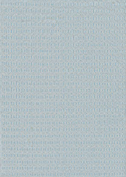Couristan COTTAGES Blue Rectangle 2x3 ft Hand Woven Carpet 126128