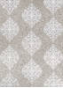 Couristan CRAWFORD Grey 35 X 55 Area Rug 30650345035055T 807-126304 Thumb 0