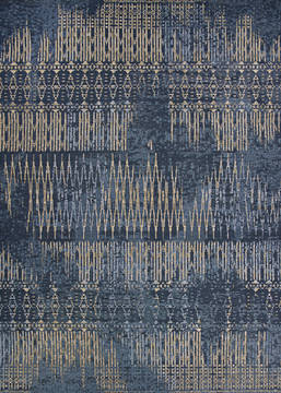 Couristan DOLCE Purple Rectangle 2x4 ft Polypropylene Carpet 126337