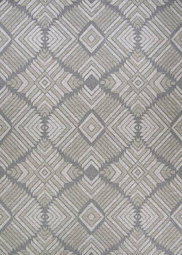 Couristan DOLCE Grey Rectangle 4x6 ft Polypropylene Carpet 126349
