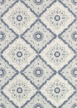 Couristan DOLCE Grey Rectangle 4x6 ft Polypropylene Carpet 126354