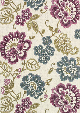 Couristan DOLCE Multicolor Rectangle 8x11 ft Polypropylene Carpet 126396