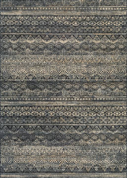 Couristan EASTON Grey Rectangle 2x4 ft Polypropylene Carpet 126472