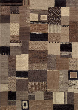 Couristan EASTON Brown 5'3" X 7'6" Area Rug 68154343053076T 807-126543