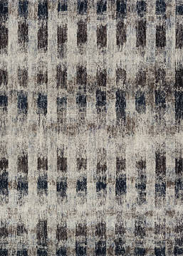 Couristan EASTON Grey Runner 6 to 9 ft Polypropylene Carpet 126596