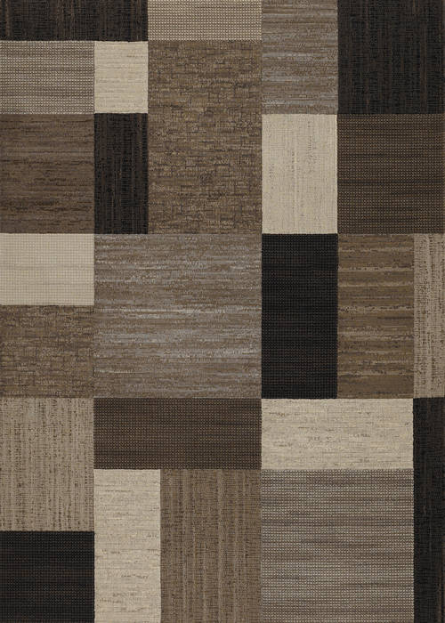 Couristan EVEREST Brown Runner 27 X 710 Area Rug 63034343027710U 807-126666 Image 0