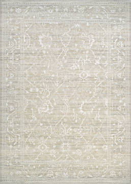 Couristan EVEREST Beige Rectangle 2x4 ft Polypropylene Carpet 126689