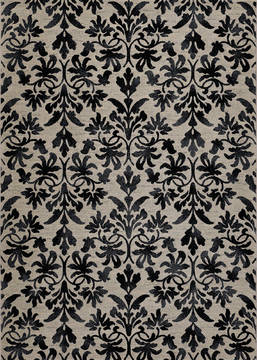 Couristan EVEREST Black 2'0" X 3'7" Area Rug 63166333020037T 807-126701