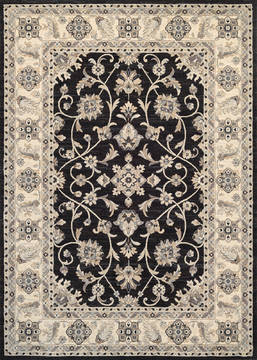 Couristan EVEREST Black Runner 2'7" X 7'10" Area Rug 89723363027710U 807-126708