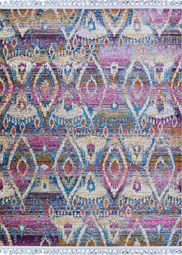 Couristan EVOLUTION Purple Rectangle 10x13 ft Polypropylene Carpet 126739