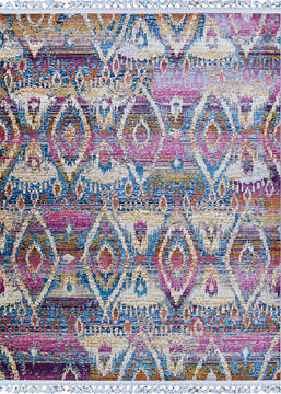 Couristan EVOLUTION Purple Rectangle 10x13 ft Polypropylene Carpet 126739