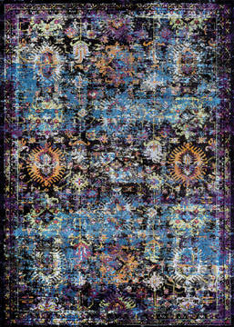 Couristan GYPSY Brown Rectangle 5x8 ft Polypropylene Carpet 126799