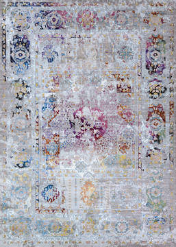 Couristan GYPSY Purple Rectangle 5x8 ft Polypropylene Carpet 126807