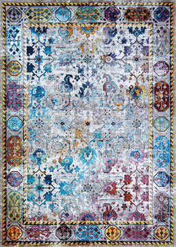 Couristan GYPSY Multicolor Runner 6 to 9 ft Polypropylene Carpet 126809