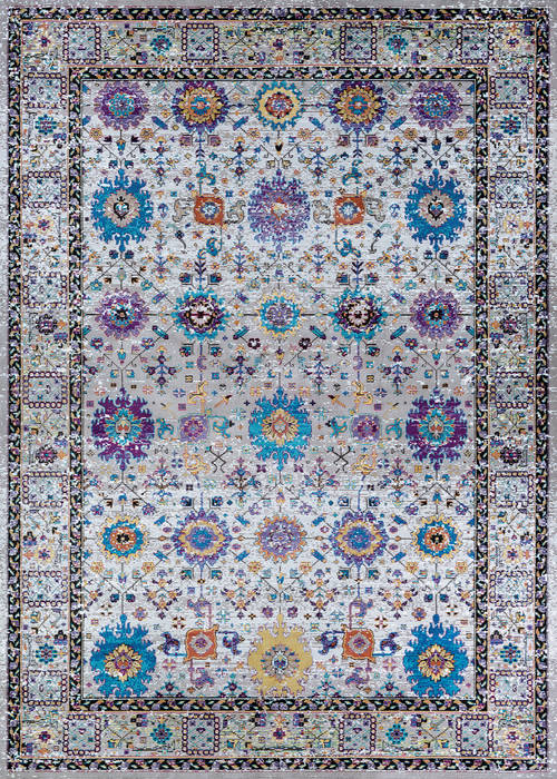 Couristan GYPSY Grey 80 X 100 Area Rug A0350232080109T 807-126816 Image 0