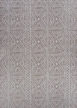 Couristan HARPER Brown Rectangle 9x13 ft Polypropylene Carpet 126828