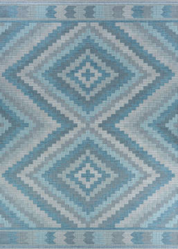 Couristan HARPER Blue Runner 2'3" X 11'9" Area Rug 27803127023119U 807-126853