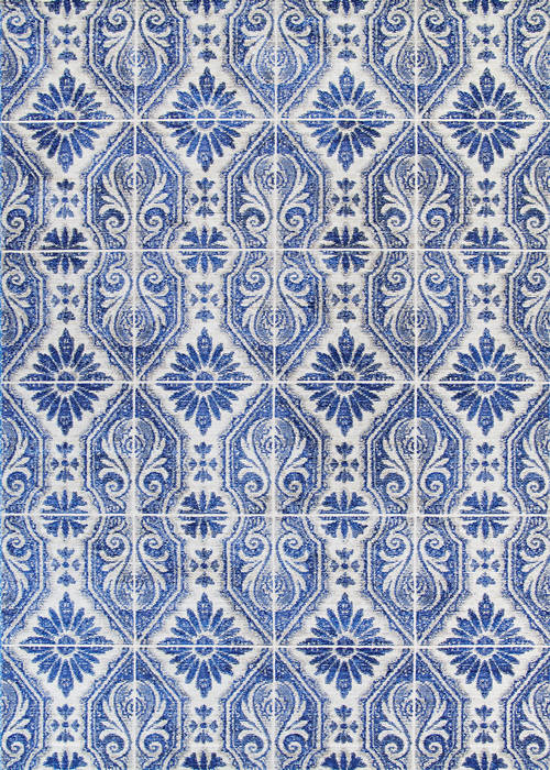 Couristan SEVILLA Blue 86 X 1211 Area Rug 74657498086121T 807-126897 Image 0