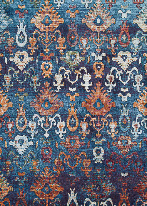 Couristan KALEIDOSCOPE Blue 92 X 123 Area Rug 00240420092123T 807-126960 Image 0