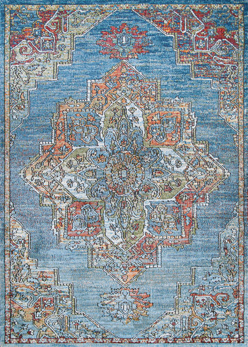 Couristan KALEIDOSCOPE Blue 710 X 1010 Area Rug 08970877710101T 807-126969 Image 0
