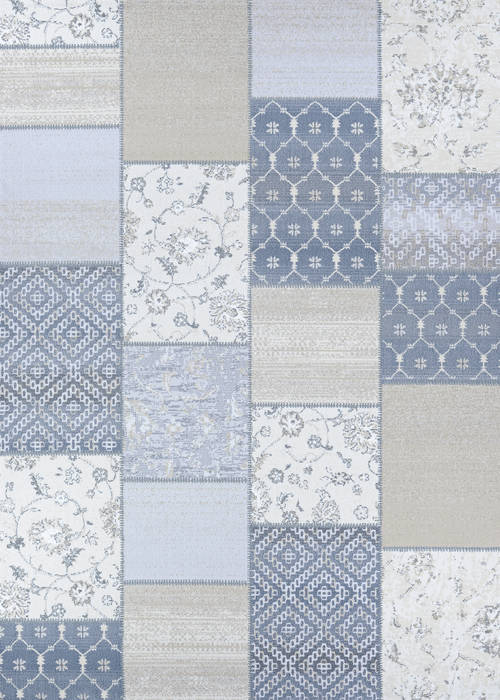 Couristan MARINA Blue 92 X 129 Area Rug 12640115092129T 807-127032 Image 0