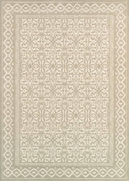 Couristan MARINA Beige Runner 2'2" X 7'10" Area Rug 89620120022710U 807-127055