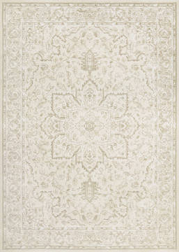 Couristan MARINA Beige Rectangle 2x4 ft Polypropylene Carpet 127131