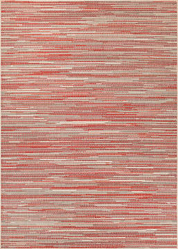 Couristan MONACO Orange Rectangle 2x4 ft Polypropylene Carpet 127160
