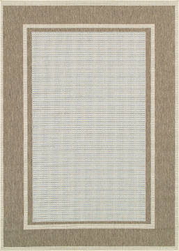 Couristan MONACO Brown Rectangle 3x5 ft Polypropylene Carpet 127267