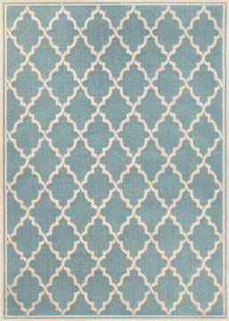 Couristan MONACO Green Rectangle 6x9 ft Polypropylene Carpet 127310