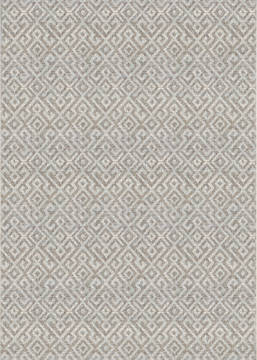 Couristan MONACO Grey Rectangle 2x4 ft Polypropylene Carpet 127321