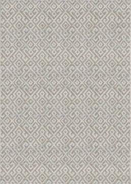 Couristan MONACO Beige Rectangle 6x9 ft Polypropylene Carpet 127326