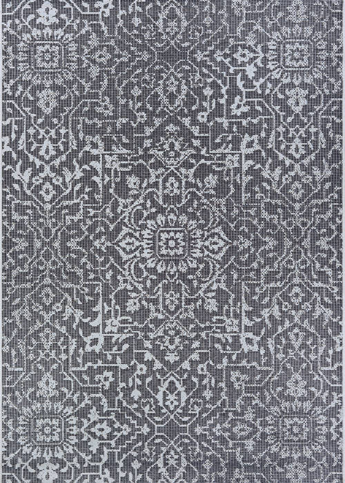 Couristan MONTE CARLO Black 76 X 109 Area Rug 23293108076109T 807-127467 Image 0