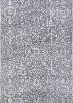 Couristan MONTE CARLO Grey Runner 10 to 12 ft Polypropylene Carpet 127472