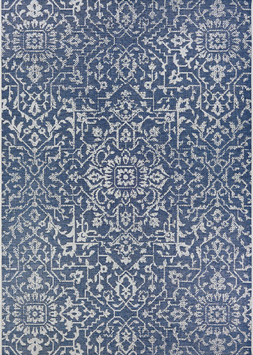 Couristan MONTE CARLO Blue Runner 23 X 710 Area Rug 23296427023710U 807-127486 Image 0