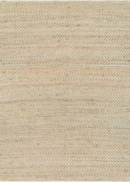 Couristan NATURES ELEMENTS Beige Rectangle 6x9 ft Cotton and Jute Carpet 127560