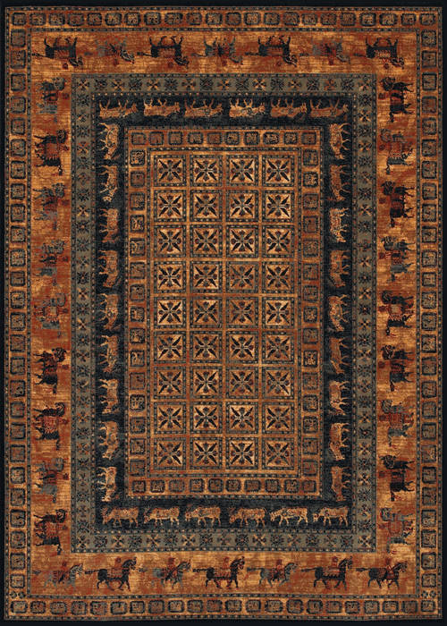 Couristan OLD WORLD CLASSIC Brown 66 X 910 Area Rug 16603066066100T 807-127643 Image 0