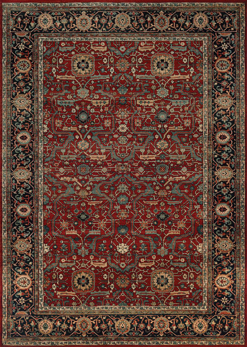 Couristan OLD WORLD CLASSIC Red 46 X 66 Area Rug 43480400046066T 807-127653 Image 0
